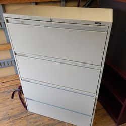 4-DRAWER LATERAL FILE CABINET