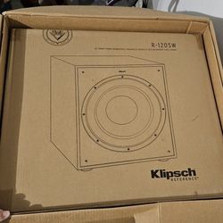 Klipsch R-120SW *New*