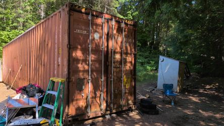 40-Ft high cube cargo container