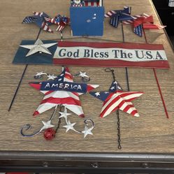 4th Of July Yard Decor 