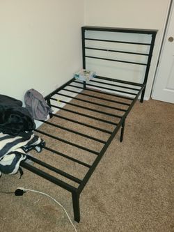 Twin metal bed frame