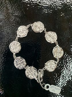 Atocha silver coin bracelet