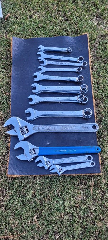 Wrench and Adjustable Wrench 