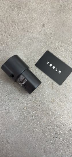 Tesla Key Card and Charge Port Adapter