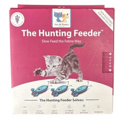 Doc & Phoebe's Cat Co. Indoor Feline Hunting Feeder Eating Training Aid
