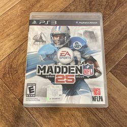 Madden 25 For PS3 