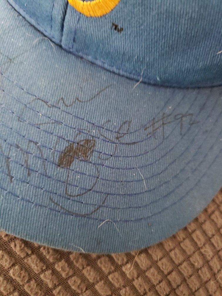 Signed old school mariner hat by ken griffey jr. and mariner moose for Sale in Bothell, WA OfferUp