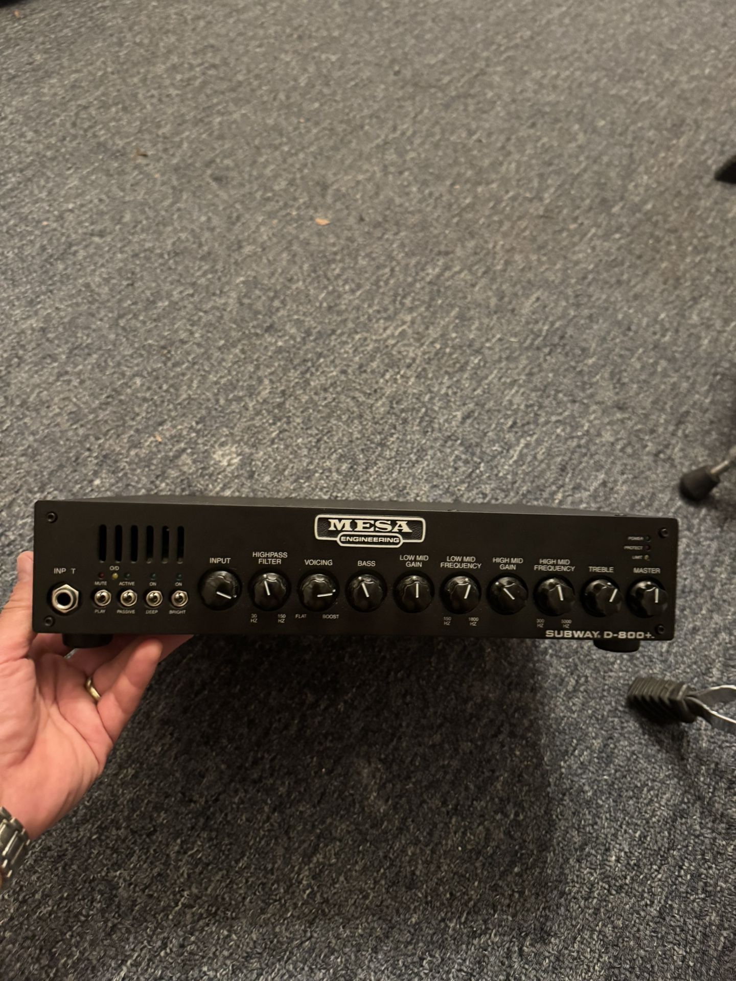 Mesa Subway D800 Plus Bass Amp