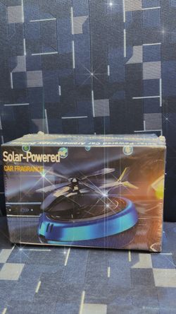Solar powered car freshener