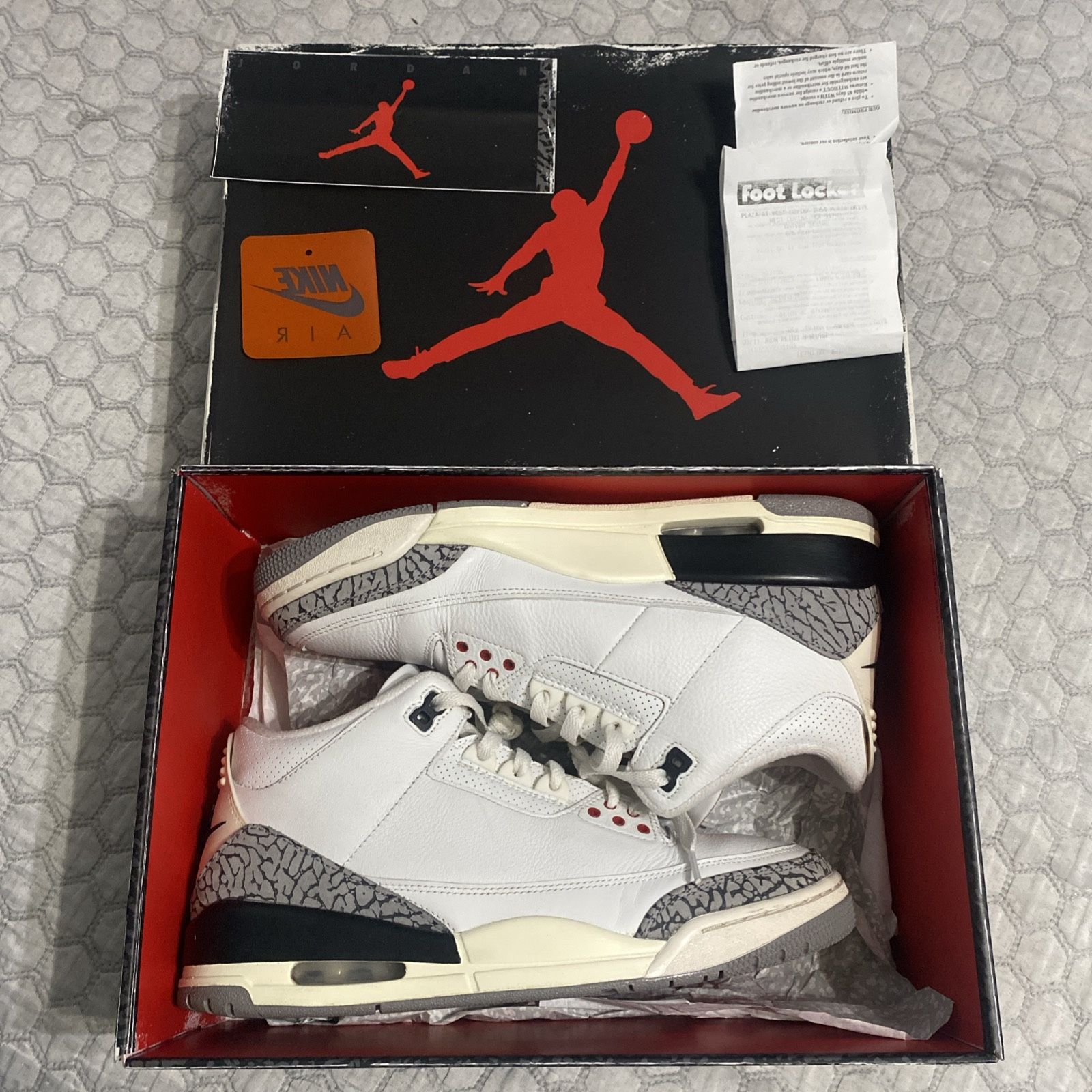 Jordan 3 Retro White Cement Reimagined
