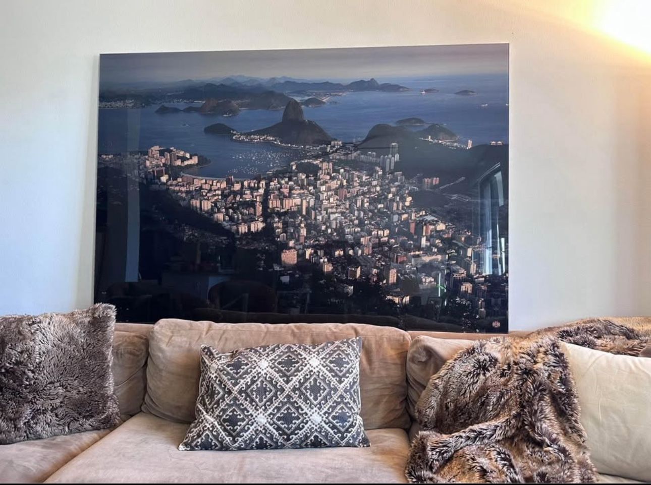 Luxury Panoramic Acrylic Artwork Of Rio De Janeiro