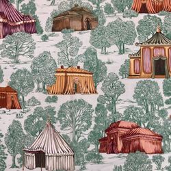 Schumacher "Gustavian Tents" 12 yards Fabric