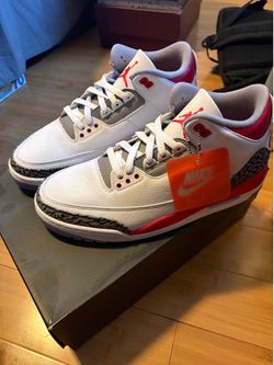 Jordan 3 Fire Red Size 11 Brand new DS
