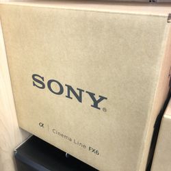Sony FX6 FF Cinema Camera Body Only