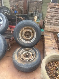 2 Chevy rally rims