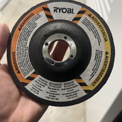  Ryobi 4 1/2-inch metal grinding wheel