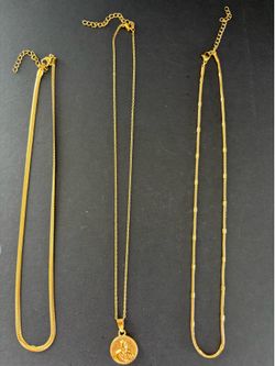 3 New 16" Necklaces