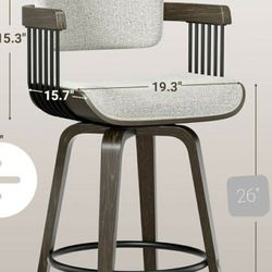 26" Seat Height  Bar Stool