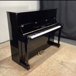 Kawai Piano, Polished Ebony Model CX-21D,