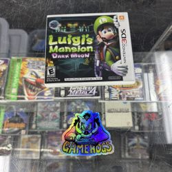 Luigi’s Dark Moon 3DS $35 Gamehogs 11am-7pm