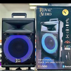 Bluetooth Portable Speaker With Microphone Brand New