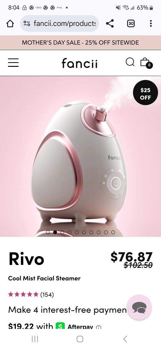 Fancii Nano Ionic Facial Steamer