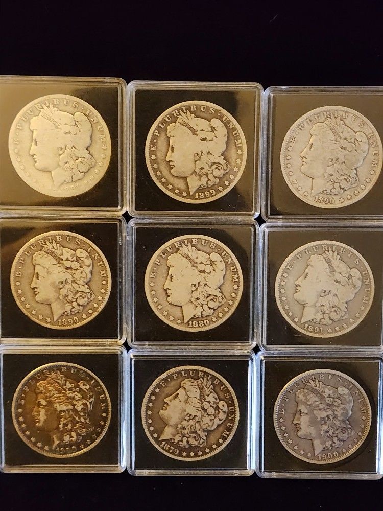 Silver Morgan Dollars
