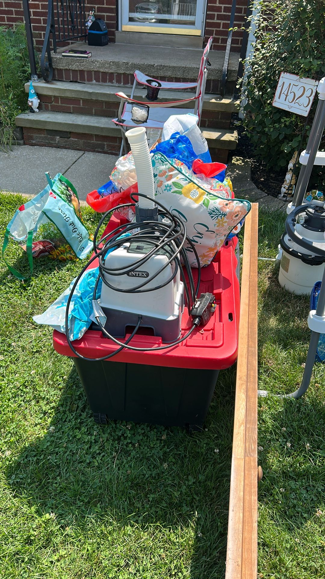 Pool And Lots Of Accessories