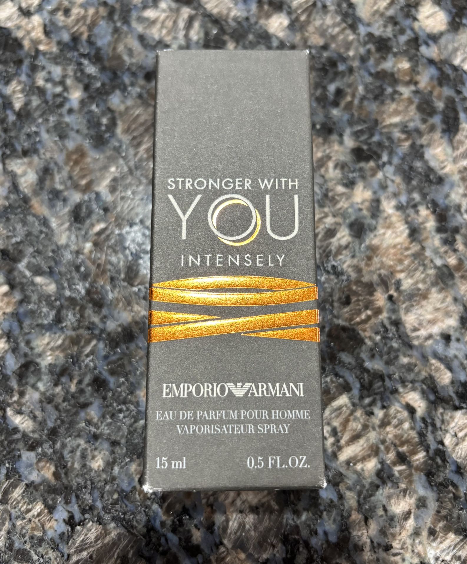 NEW EMPORIO ARMANI STRONGER WITH YOU INTENSELY EAU DE PARFUM LARGE MINI $20!