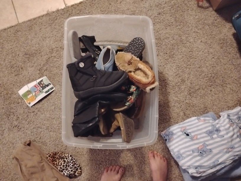 Tote Full Of Shoes