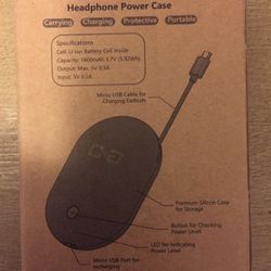flexpro 1600 Silicone earbuds charging case 1600mAh