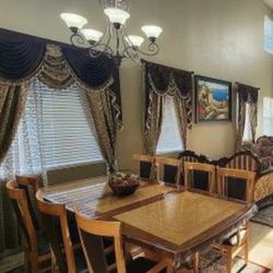 Dining Table And China Cabinet 