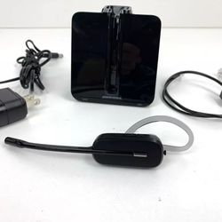Plantronics CO53A Wireless Phone Headset w/ Charger Base, AC Adapter & RJ-11 Converter