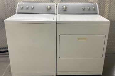 WE DELIVER • WHIRLPOOL Super Capacity PLUS Washer & Dryer Set in GREAT CONDITION!!!