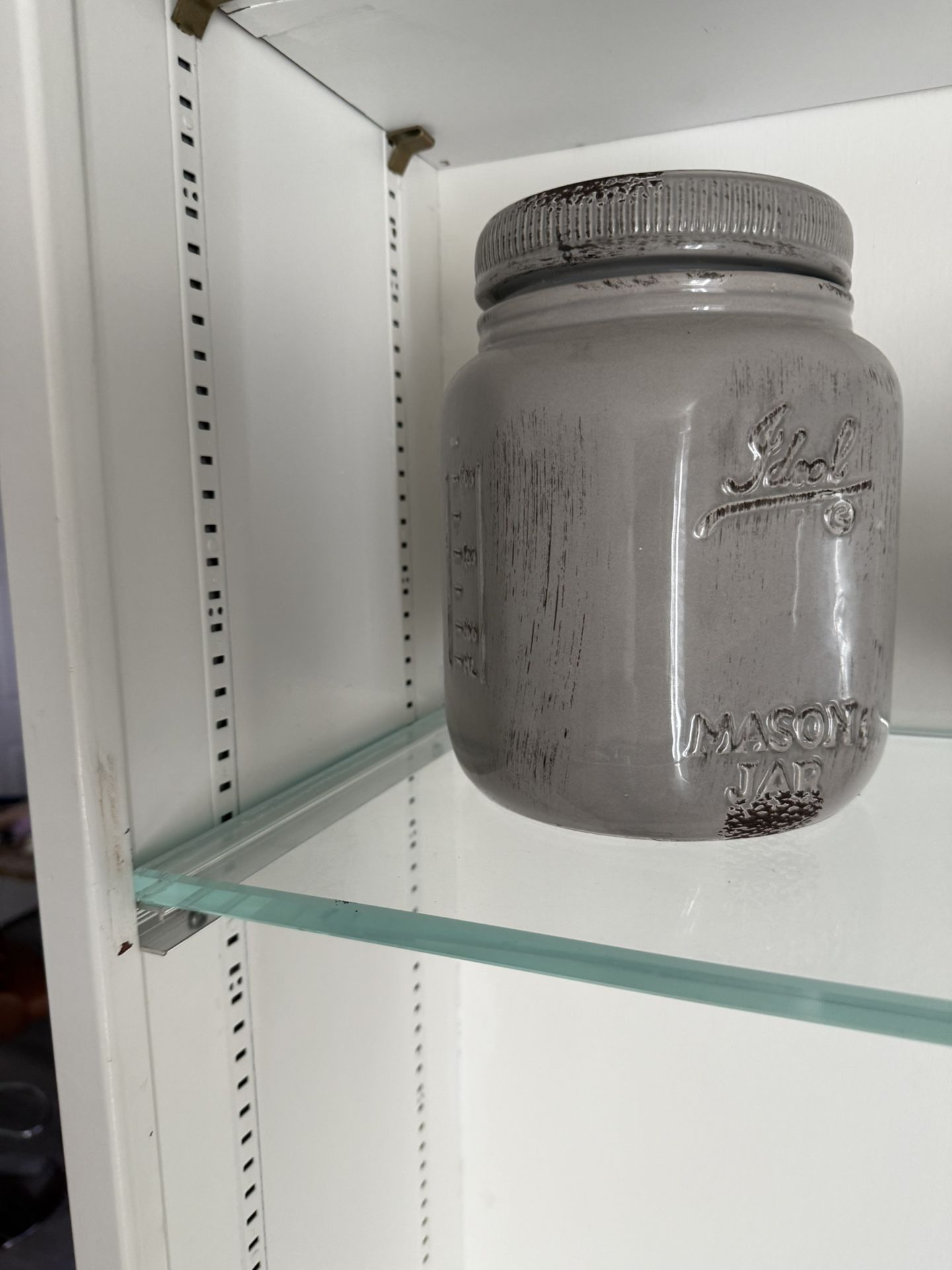 Large Mason Cookie Jar