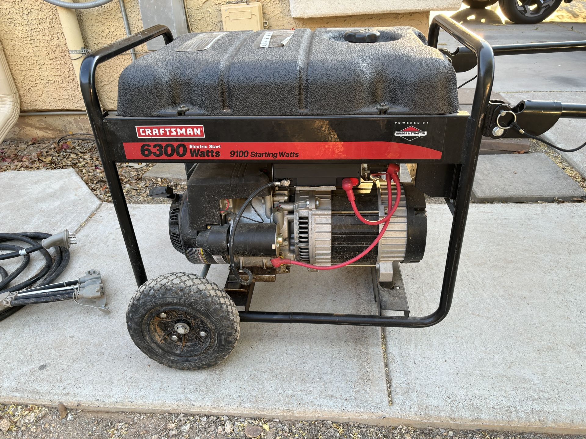 Craftsman 6300 Watt Generator 