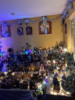 Casitas de Navidad para vÃa
