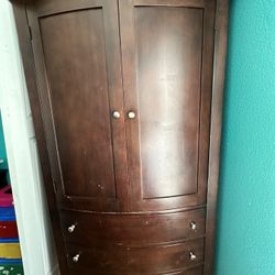 wooden dresser 
