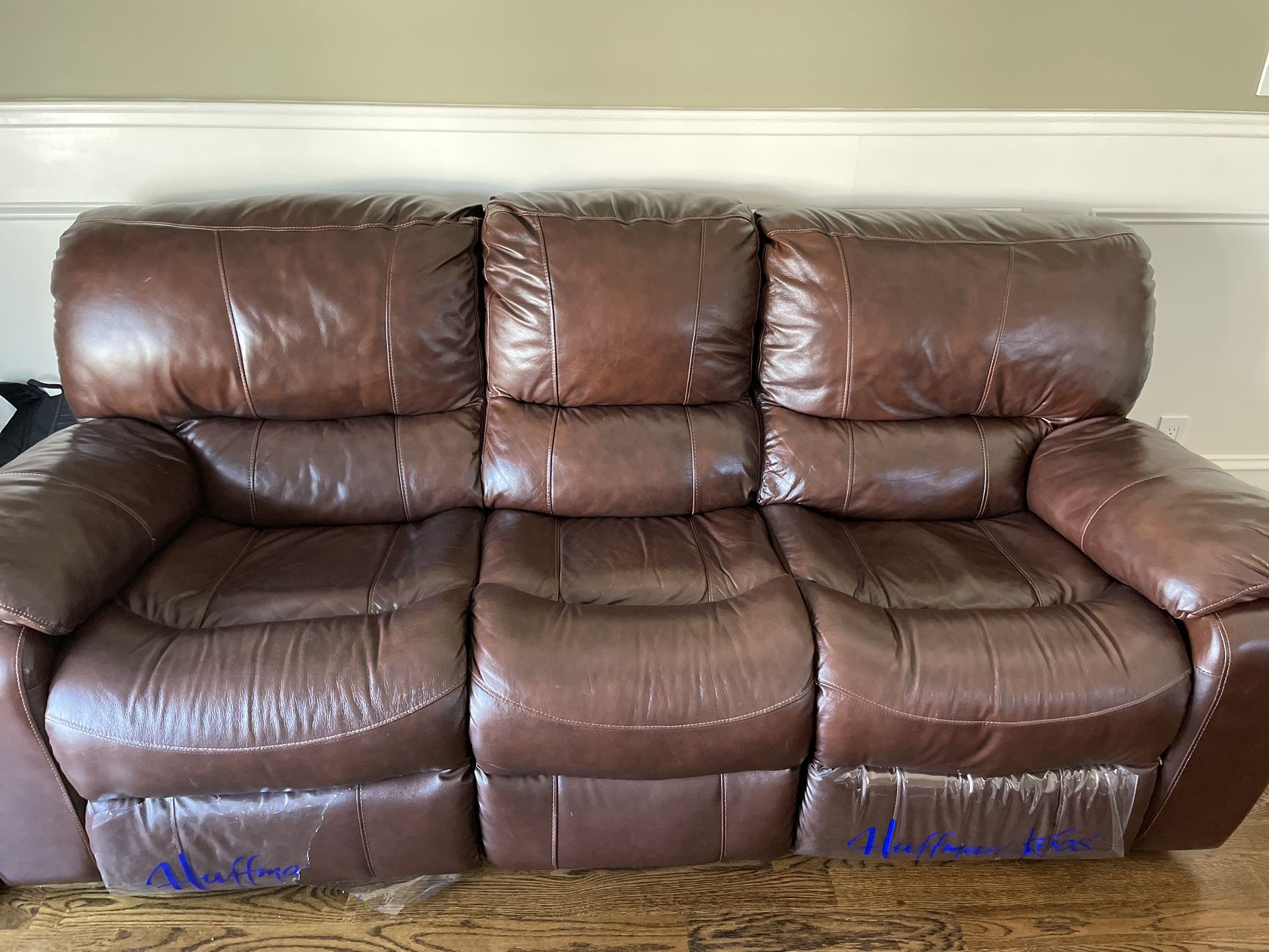 Leather sofa