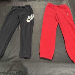 Nike And Jordan Sweats Kids Size