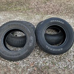 General Grabber Tires (4) P275/70/R18