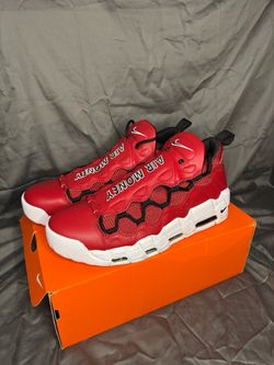Nike Air More Money “Gym Red”