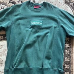 Green Crewneck Supreme
