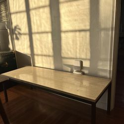 Travertine Marble Coffee Table Vintage - From Italy 