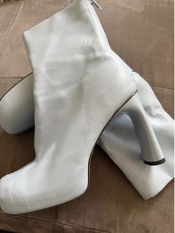 SCHUTZ baby blue boots