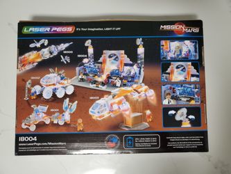 New ! Lazer Pegs - Mission Control - Mission Mars - Open To Offers!