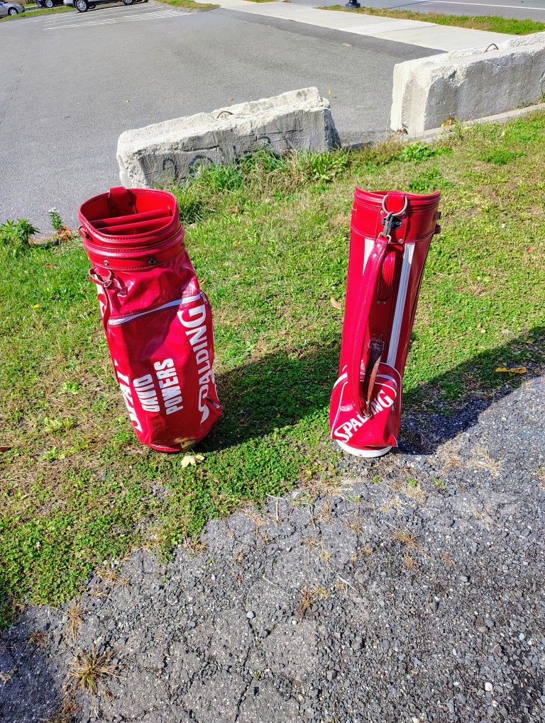 His And Hers Spalding Golf Bags 