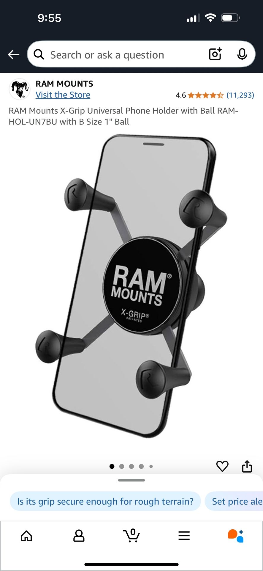 Phone Mount For Motorcycles