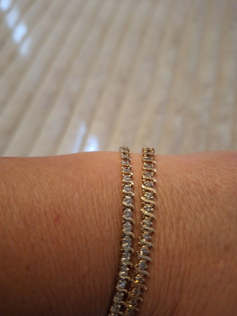 10k Tennis Bracelet