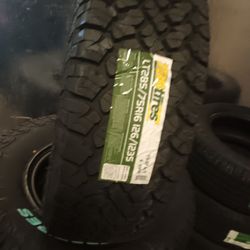 4 New Tires Installed/ Nuevas Llantas Instaladas 285/75/16 TBB Tires 
